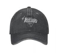 Alan Wake Antiguos Dioses de Asgard Gorras de béisbol Unisex Gorras de algodón desgastadas Gorra Vintage para Exteriores Ajustable en Verano