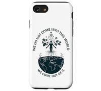 Alan Watts Tierra Roots Cita Naturaleza Árbol Hojas Cosmos Carcasa para iPhone SE (2020) / 7/8