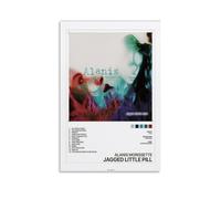 Alanis Morissette-Jagged Little Pilling Canvas Poster Decoración Pintura Sala de Estar Póster Niña Dormitorio Pintura Arte de Pared Pintura Moderno Hogar Boy Habitación Decoración Impresión Pintura