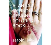 ALANKAR MEHNDI DESIGN COLORING BOOK