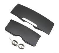 Alanmoship 1 funda de almacenamiento para gafas de sol de techo delantero para Mercedes W205 Clase C 2015-2021, organizador interior de plástico ABS negro para viajes diarios