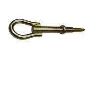 Alanmoship 1 gancho de remolque de metal dorado para 301 307 para 308 206 207 2008 C2 C3 para C4 C5 674416 para transporte de barcos de transporte resistente para muebles de transporte al aire libre