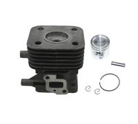 Alanmoship 1 juego de cilindro de repuesto para kit de pistón de 31 mm compatible con METABO HPT para modelos TANAKA CG22, dos bloques de motor para reparación de cortador de césped