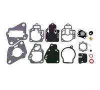 Alanmoship 1 juego de reconstrucción de carburador para motores fueraborda Mercury 6-25HP 1395-9761 18-7212 sellos de juntas mecanizadas de precisión piezas de reparación de motor de barco marino