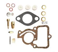 Alanmoship 1 kit de reparación de carburador para tractor Farmall, juego de juntas de metal, piezas de reconstrucción compatibles con IH para CARB 63349C91 251234R94 para maquinaria agrícola
