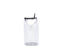 Alanmoship 1 paquete de bolsa de cubo impermeable plegable de gran capacidad semitransparente de malla seca para rafting, natación, rastreo de ríos, camping, senderismo, aventura al aire libre, 5 L