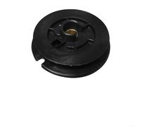 Alanmoship 1 polea de cuerda de retroceso para arrancador de rotor compatible con sierra de corte Ts410 Ts420, pieza de repuesto negra para tareas de corte industriales