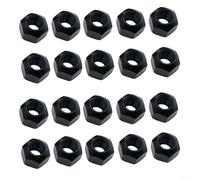 Alanmoship 20 tuercas de rueda RRD500010 de acero al carbono estilo OEM reemplazo directo para Land Rover Defender 90 y Discovery 1 todos los modelos con ruedas de acero delanteras traseras izquierda