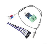 Alanmoship 3PCS MAX6675 Módulo con Sensor de Termopar Tipo K, DC 3-5V para Kit de Sensor de Temperatura Spi, Resolución 0.25°C para Arduino para Raspberry Pi Automatización Industrial