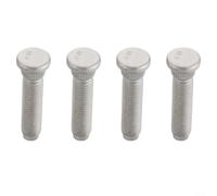 Alanmoship 4 pernos de rueda para Dodge DURANGO para Jeep Grand para Cherokee para WAGONEER para RAM 1500, piezas de repuesto de acero plateado (paquete de 4)