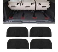 Alanmoship 4 tapas de bloqueo deslizante de asiento, para Mercedes Clase V W447 Vito V260 2014-2023, reemplazo de tope de extremo de cubierta de riel de plástico, para reparación y protección del