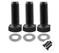 Alanmoship 770136 Tornillos de husillo de cubierta para Simplicity ZT3500 3000 3900 460Z 550Z para SNAPPER, hardware antioxidante de acero de aleación para cortacéspedes de giro cero, corte resistente