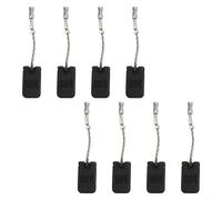 Alanmoship 8 cepillos de motor de carbono de 5 x 10 x 16 mm para Bosch GWS 1000-125, 1100, 1400, 10, 11, 14, 15, piezas de repuesto para reparación de amoladora angular