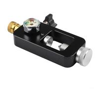 Alanmoship Adaptador de buceo de válvula DIN de 4500 PSI con manguera de 05 m, estación de llenado de aluminio para botella de aire de buceo y recarga de tanque HPA, acoplamiento negro de desconexión