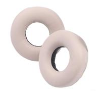 Alanmoship Almohadillas de repuesto de cuero de proteína suave para auriculares Sony WH-CH520, cojines cómodos para uso en viajes y oficina, color negro (dorado)