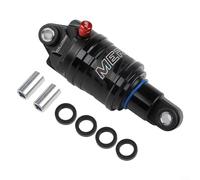 Alanmoship Amortiguador trasero de bicicleta de aluminio con resorte de aire de 125/150/165/190 mm, dureza sintonizable para MTB Off-Road Riding Negro con buje de 24 mm (125 mm x 20 mm)