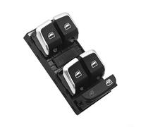 Alanmoship Botón de control eléctrico para ventana maestra de coche, negro, ABS 12 V, OEM 8K0959851F compatible con A4 S4 Q5 para ALLROAD SQ5 2013-2017 lado del conductor para vehículo
