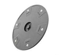 Alanmoship Cabezal de corte de repuesto para cortacésped robótico Flymo para SILENO Life EasiLife, disco de acero de 210 x 255 mm para mantenimiento de jardín, color negro