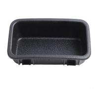 Alanmoship Caja de almacenamiento de monedas de consola central 1J08858373C para Golf MK4 1998-2006 para Jetta para BORA, organizador ABS negro para interior del coche
