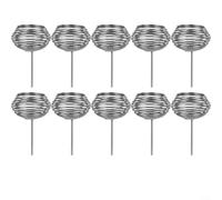 Alanmoship Caja de fertilizantes de acero inoxidable para bonsái, alimentador de nutrientes, resistente a la intemperie, herramienta de cuidado de plantas de jardín, tamaño pequeño y grande (3)