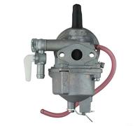 Alanmoship Carburador para TD33 TD40 TD43 CG400 Boost Engine 15001-2525 Pieza de repuesto de metal plateado para corte de césped, paisajismo, uso en jardín al aire libre