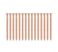 Alanmoship Clavos para matar tocones de árbol de cobre, picos sólidos de 2 pulgadas para una eliminación eficaz de raíces, herramienta de eliminación de tocones no disruptiva para jardines, paisajismo