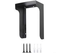 Alanmoship Cubierta de metal para timbre de puerta, resistente a la intemperie, antirreflejos, para parpadear, para ARLO para EUFY, protección resistente al aire libre contra la lluvia y el sol