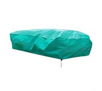 Alanmoship Cubierta protectora contra heladas para plantas ectangulares para camas de jardín, balcones, patios, tela Oxford recubierta de plata 420D, reutilizable, ligera (verde1)