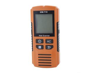 Alanmoship Detector de pared 5 en 1 con pantalla LCD, sensor inteligente para perno de metal, alambre de CA, escaneo de madera de hasta 80 mm de profundidad, herramienta de mano ergonómica para