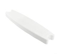 Alanmoship Escalera de repuesto para piscina con banda de rodadura antideslizante para tubo de 42 cm, blanco, 498 x 86 x 4 cm, apto para piscinas sobre el suelo, spas