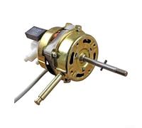 Alanmoship FS40 - Motor de ventilador eléctrico 220 V 60 W, motor de repuesto silencioso de 16 mm para ventiladores de pie y de mesa, 50 Hz con condensador de 1,5 uF, diseño de eje de 7,7 cm