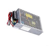 Alanmoship Fuente de alimentación de conmutación ininterrumpida 60W, CA 100-240V a 12V/24V DC UPS para seguridad para sistemas de control de acceso, caja de aluminio (UPS-60-12)