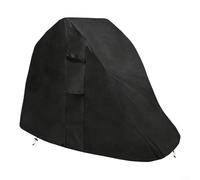 Alanmoship Funda para niños pequeños, 132 x 58 x 102 cm, color negro, tela Oxford 210D, impermeable, a prueba de polvo, anti-UV, resistente al viento, con diseño ventilado, para jugar al aire libre