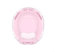 Alanmoship Funda protectora todo incluido para Tamagotchi-Nano, carcasa de policarbonato ligero con ajuste preciso y fácil acceso a los botones, funda resistente a arañazos y transparente (rosa)