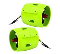 Alanmoship Hélices de empuje subacuático 12-24V Motor eléctrico sin escobillas para canoa, kayak, pesca, barco, tabla de remo, accesorios subacuáticos en sentido horario (1 par)