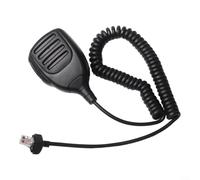 Alanmoship HM-152 Micrófono de mano para ICOM IC-706 Series, RJ-45 Micrófono de radio jamón de 8 pines con altavoz, micrófono transceptor portátil de bajo ruido para trabajo de campo al aire libre