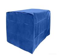 Alanmoship IBC - Cubierta de tanque de 1000 L, protector de lámina aislante 210D para almacenamiento de agua, funda resistente a la intemperie con solapas de acceso para jardín y uso al aire libre