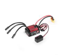 Alanmoship Impermeable HG35A 35A ESC sin escobillas, con puerto de programación externo, y múltiples protecciones para coches RC 1:18, camiones de curso corto, Buggies(D)