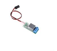 Alanmoship Interruptor controlador de luz de navegación pwm 5-12V relé remoto para avión modelo RC, interruptor receptor electrónico de un solo canal, módulo de control normalmente abierto de 20 A