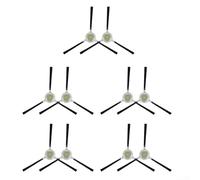 Alanmoship Juego de cepillos laterales de repuesto compatible con Cecotec para robot aspirador Conga Y70, paquete de 10 cepillos de limpieza de esquinas de nailon para polvo eficiente de bordes