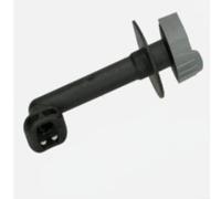 Alanmoship K2 K3 - Abrazadera de tubo de salida de codo para lavadora a presión 4.064-047.0 para Kärcher, plástico negro 14 x 8 x 5 cm, pieza de repuesto compatible para tareas de limpieza al aire