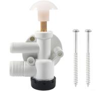 Alanmoship Kit de válvula de agua de inodoro de repuesto para reparación de sellos Dometic RV y inodoros marinos, construcción de goma de metal plástico, compatible con los modelos 90626 980 911 902