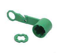 Alanmoship Llave removedora de masa para Thermomix para TM6 para TM5 para TM31 TM21, herramienta de liberación de flores con función de abrelatas, accesorio de desmontaje de plástico para limpieza de