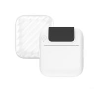 Alanmoship Máquina para etiquetar, impresora térmica portátil de etiquetas adhesivas, impresión sin tinta, etiquetas de impresión de textos, web, para hogar, oficina, organización de pequeñas empresas
