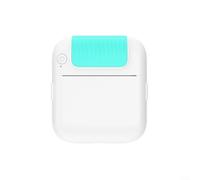 Alanmoship Máquina para etiquetar, impresora térmica portátil de etiquetas adhesivas, impresión sin tinta, etiquetas de impresión de textos, web para casa, oficina, organización de pequeñas empresas