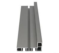 Alanmoship Medidor de inglete con mango de aleación de aluminio, para sierra de mesa o sierra de cinta, plantilla de control incremental de ángulo de 75°, accesorio de corte de taller azul y rojo (A)