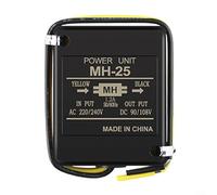 Alanmoship Módulo rectificador de freno electromagnético MH-20TC/23/25 con ABS Shell DC90-108V AC220V Contacto de aleación de plata de respuesta rápida para sistema de frenado de motor (MH-23)