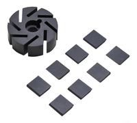 Alanmoship MOTOR - Rotor impulsor para bomba de vacío de bloqueo central Mercedes con juego de accesorios, negro, compatible con varios modelos para mantenimiento de seguridad del vehículo (en sentido