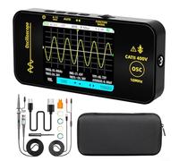 Alanmoship OT3 Osciloscopio digital de mano 10MHz 48MSa/s 32 pulgadas LCD portátil probador para reparación de electrónica, educación, laboratorio, trabajo, negro, modelo A (B)