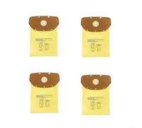 Alanmoship Paquete de 10 bolsas para aspiradora Hoover MPWR 40 V AH10232 tipo CB1, bolsas de papel resistentes para recolección de polvo, filtros amarillos de 13 x 8 cm para limpieza del hogar (4